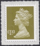 U2936  £1.10 yellow olive  'M11L'   DLR   U/M (MNH)