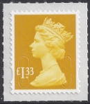 U2940  £1.33  yellow  'M16L'   DLR   U/M  (MNH)