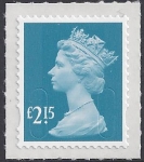U2956   £2.15  greenish-blue  'M14L'   DLR   U/M (MNH)