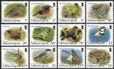 2017 Falkland Islands SG.1368-79   Small Birds definitive set of 12 values  U/M (MNH)