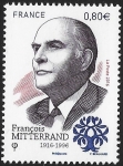 2016 France. SG.6068 Birth Centenary President Mitterand 1981-95 U/M (MNH)