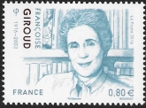 2016 France. SG.6047  Birth Centenary Francoise Giroud,writer,journalist & politican.  U/M (MNH)