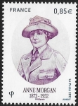 2016  France. SG.6149  Anne Morgan commemoration.  U/M (MNH)