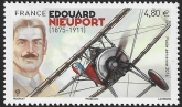 2016  France.  SG.6002  Edouard Nieuport.  U/M (MNH)