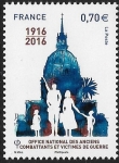 2016 France.  SG.6077  Centenary of National Office of Veterans and War Victims. U/M (MNH)
