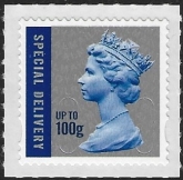 U3051 100gm blue & silver Special delivery MA10  DLR  U/M (MNH)