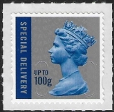 U3051  100gm blue & silver special delivery  M14L  DLR U/M (MNH)
