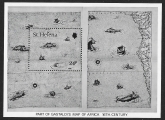 1981 St Helena. MS.377  Early Maps. Mini Sheet.  U/M (MNH)