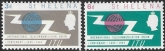 1965 St Helena. SG.197-8  ITU Centenary. set 2 values U/M (MNH)