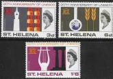 1966  St Helena.  SG.209-11  20th Anniversary of UNESCO. set 3 values U/M (MNH)
