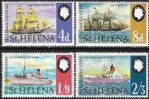 1969  St Helena.  SG.241-4  Mail Communications. set 4 values U/M (MNH)