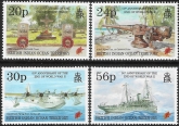 1995 British Indian Ocean Territory.  SG.167-70  50th Anniversary of End  of WW2 . set 4 values U/M (MNH)