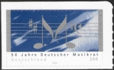 2003 Germany  SG.3227a  50th Anniversary of Deutscher Musikrat. Ex s/adhesive booklet. U/M (MNH)