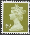 Y1701  35p CB yellow-olive  Enschede  U/M (MNH)