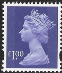 Y1743   £1.00 2B bluish violet  Harrison U/M (MNH)
