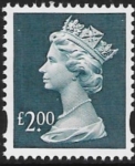 Y1801  £2.00 dull blue (Recess printing) Enschede  U/M (MNH)