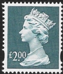 Y1801  £2.00 dull blue  (Recess printing)  DLR   U/M (MNH)