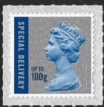 U3051  100gm blue & silver  special delivery  M18L  SBP T3 Walsall U/M (MNH)