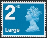 SG.2652  2nd Large 2B  blue gummed. (pricing in proportion) DLR U/M (MNH)