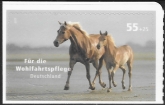 2007 Germany SG.3510  Pets - Horses. self adhesive ex booklet U/M (MNH)