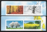 2006 Germany SG.3449-52 Seasons set 4 values. self adhesive ex booklet U/M (MNH)