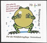 2018  Germany  SG.4170 'The Frog Prince' self adhesive ex booklet U/M (MNH)