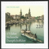 2011 Germany. SG.3724a  175th Anniversary of Saxon Steamship Company. S/adhesive ex booklet. U/M (MNH)