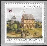 2014  Germany  SG.3888 World Heritage, 1250th Anniversary of Lorsch Abbey. self adhesive ex coil. U/M (MNH)