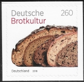 2018 Germany  SG.4164 German Bread Culture. self adhesive ex booklet. U/M (MNH)