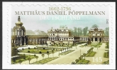 2012  Germany SG.3765  350th Birth Anniversary of Matthaus Daniel Poppelmann. self adhesive ex booklet U/M (MNH)
