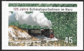 2012 Germany SG.3758  125th Anniversary of Harz Narrow Gauge Railways.  self adhesive ex booklet. U/M (MNH)