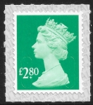 U2964 £2.80  2B emerald M19L  SBP T3  Walsall (ISP) U/M (MNH)