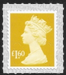 U2949 £1.60  2B yellow M19L  SBP T3  Walsall (ISP) U/M (MNH)