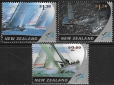 2002 New Zealand SG.2538-40  America's Cup set 3 values (1st Issue) U/M (MNH)