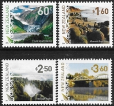 2014  New Zealand  SG.3556-9  Landscapes  5th series set 4 values U/M (MNH)