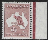1932  Australia  SG.134  2/- maroon die 2 U/M (MNH)