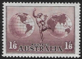 1948  Australia  SG.153ab  1/6d dull purple. ordinary paper. U/M (MNH)