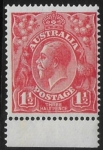 1924  Australia  SG.77  1½d  scarlet  U/M (MNH)