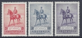 1935 Australia  SG.156-8  Silver Jubilee  U/M (MNH)