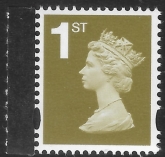 SG.2651 1st 2B gold from  DY21. gummed.(pricing in proportion)   Walsall  U/M (MNH)
