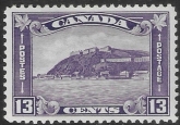1932 Canada SG.325 13c bright violet.  U/M (MNH)