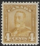 1929  Canada  SG.278  4c olive-bistre  U/M (MNH)