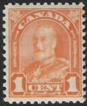 1930  Canada  SG.288  1c orange (die I)  U/M (MNH)