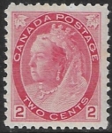 1899  Canada   SG.155  2c rose-carmine (die 1a)  U/M (MNH)