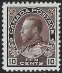 1912  Canada  SG.210  10c brownish purple  M/M