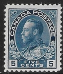 1911  Canada  SG.206  5c indigo  U/M (MNH)