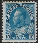 1922 Canada  SG.253  10c blue. mounted mint