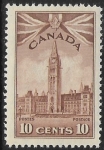 1942 Canada  SG.383  10c brown   U/M (MNH)