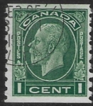 1933 Canada  SG.326  1c green  imperf x perf 8½  fine used