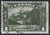 1930 Canada SG.303 $1 olive green  fine used.